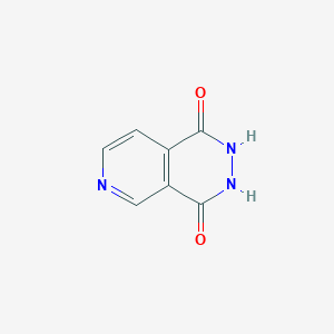 molecular formula C7H5N3O2 B1605197 2,3-二氢吡啶并[3,4-d]嘧啶-1,4-二酮 CAS No. 31384-08-4
