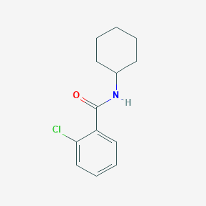 molecular formula C13H16ClNO B1605198 2-chloro-N-cyclohexylbenzamide CAS No. 59507-54-9