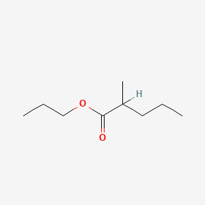 molecular formula C9H18O2 B1605199 2-甲基戊酸丙酯 CAS No. 6639-14-1