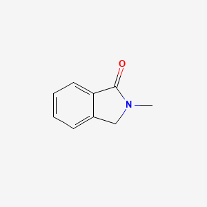 molecular formula C9H9NO B1605200 2-甲基异吲哚啉-1-酮 CAS No. 5342-91-6