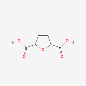 molecular formula C6H8O5 B1605205 Tetrahydrofuran-2,5-dicarboxylic acid CAS No. 6338-43-8