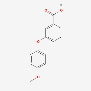 B1605211 3-(4-Methoxyphenoxy)benzoic acid CAS No. 117423-75-3