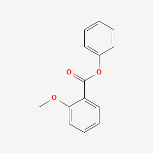 molecular formula C14H12O3 B1605212 Phenyl 2-methoxybenzoate CAS No. 10268-71-0