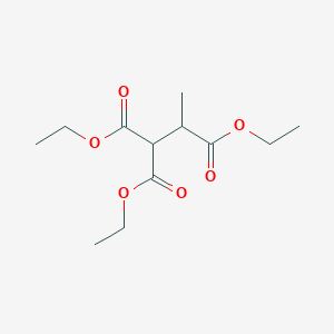 molecular formula C12H20O6 B1605222 Triethyl propane-1,1,2-tricarboxylate CAS No. 6945-45-5