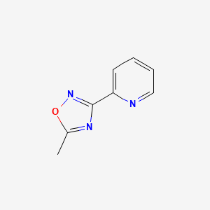 5-Methyl-3-(pyridin-2-yl)-1,2,4-oxadiazole