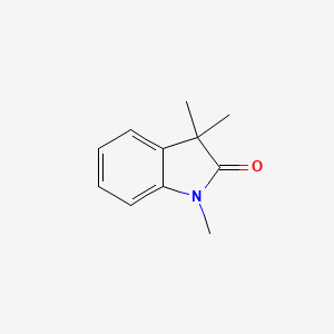 molecular formula C11H13NO B1605243 1,3,3-trimethylindolin-2-one CAS No. 20200-86-6