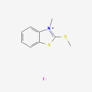 Benzothiazolium, 3-methyl-2-methylthio-, iodide