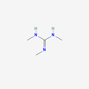 molecular formula C4H11N3 B1605261 N,N',N''-Trimethylguanidine CAS No. 6145-43-3