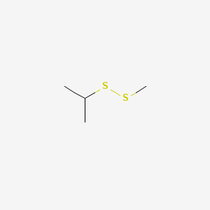 molecular formula C4H10S2 B1605262 2-(Methyldisulfanyl)propane CAS No. 40136-65-0