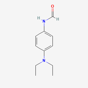 molecular formula C11H16N2O B1605288 N-(4-Diethylaminophenyl)formamide CAS No. 5235-68-7