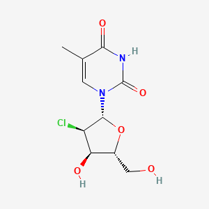 molecular formula C10H13ClN2O5 B1605289 2'-Chlorothymidine CAS No. 54898-34-9