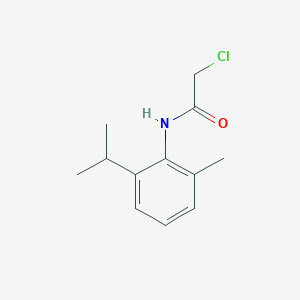 molecular formula C12H16ClNO B1605290 2-Chloro-N-(2-isopropyl-6-methylphenyl)acetamide CAS No. 20781-87-7