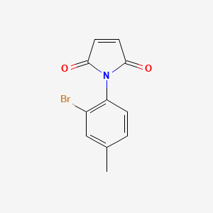 1-(2-bromo-4-methylphenyl)-1H-pyrrole-2,5-dione