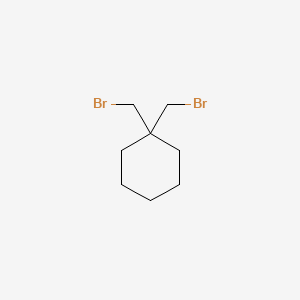 molecular formula C8H14Br2 B1605296 1,1-双(溴甲基)环己烷 CAS No. 21623-88-1