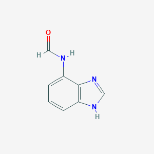molecular formula C8H7N3O B160531 N-(1H-Benzo[d]imidazol-4-yl)formamide CAS No. 137654-47-8