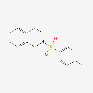 molecular formula C16H17NO2S B1605315 Isoquinoline, 1,2,3,4-tetrahydro-2-(p-tolylsulfonyl)- CAS No. 20335-69-7