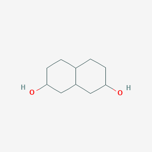 molecular formula C10H18O2 B1605317 2,7-Decahydronaphthalenediol CAS No. 20917-99-1