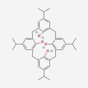 molecular formula C40H48O4 B1605332 P-Isopropylcalix[4]arene CAS No. 97998-55-5