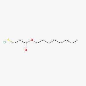molecular formula C11H22O2S B1605333 Octyl 3-mercaptopropionate CAS No. 71849-93-9
