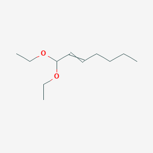 molecular formula C11H22O2 B1605335 2-Heptene, 1,1-diethoxy- CAS No. 20810-22-4
