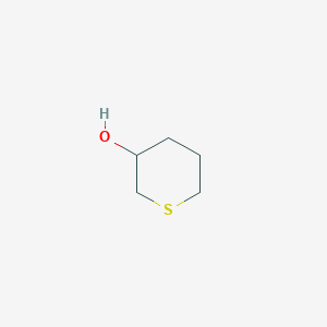 molecular formula C5H10OS B1605340 Tetrahydrothiopyran-3-ol CAS No. 22072-19-1