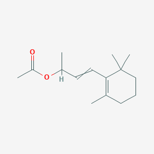 3-Buten-2-ol, 4-(2,6,6-trimethyl-1-cyclohexen-1-yl)-, 2-acetate
