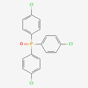 molecular formula C18H12Cl3OP B1605349 氧化三(对氯苯基)膦 CAS No. 4576-56-1