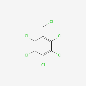 molecular formula C7H2Cl6 B1605351 Pentachloro(chloromethyl)benzene CAS No. 2136-78-9