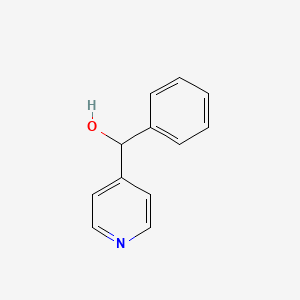 molecular formula C12H11NO B1605354 Phenyl(pyridin-4-yl)methanol CAS No. 33974-27-5
