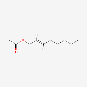 molecular formula C10H18O2 B1605360 trans-2-Octen-1-yl acetate CAS No. 2371-13-3