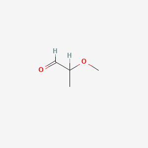 molecular formula C4H8O2 B1605373 2-Methoxypropanal CAS No. 6142-38-7