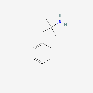 molecular formula C11H17N B1605379 2-Methyl-1-(p-tolyl)propan-2-amine CAS No. 67510-95-6