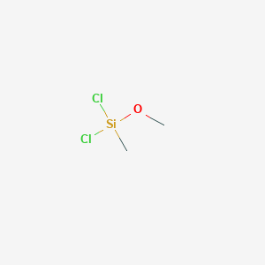 molecular formula C2H6Cl2OSi B160539 Dichloromethoxymethylsilane CAS No. 1825-74-7