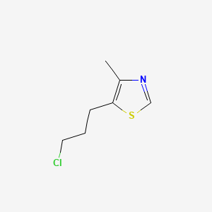 molecular formula C7H10ClNS B1605399 Cloprothiazole CAS No. 6469-36-9