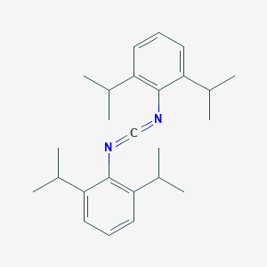 molecular formula C25H34N2 B160540 Bis(2,6-diisopropylphenyl)carbodiimide CAS No. 2162-74-5