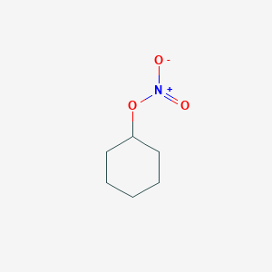 molecular formula C6H11NO3 B1605402 Cyclohexyl nitrate CAS No. 2108-66-9