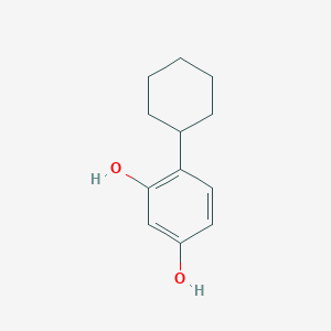 molecular formula C12H16O2 B1605403 4-Cyclohexylresorcinol CAS No. 2138-20-7