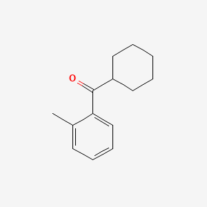 molecular formula C14H18O B1605406 Cyclohexyl o-tolyl ketone CAS No. 2936-55-2