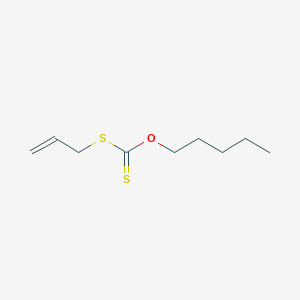 molecular formula C9H16OS2 B1605407 S-Allyl O-pentyl dithiocarbonate CAS No. 2956-12-9