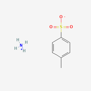 molecular formula C8H11O3S- B1605411 Ammonium toluene-4-sulphonate CAS No. 4124-42-9
