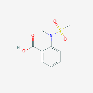 2-[Methyl(methylsulfonyl)amino]benzoic acid