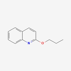 molecular formula C12H13NO B1605440 2-Propoxyquinoline CAS No. 945-83-5