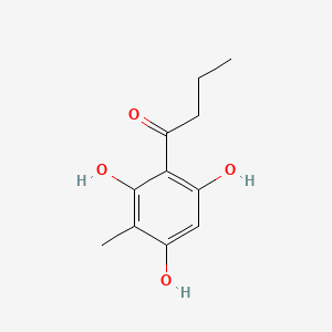 Butyrophenone, 2',4',6'-trihydroxy-3'-methyl-