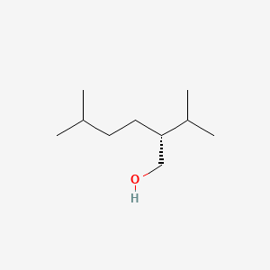 molecular formula C10H22O B1605452 (R)-2-Isopropyl-5-methylhexanol CAS No. 41884-28-0