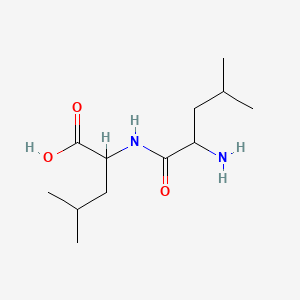 molecular formula C12H24N2O3 B1605453 Leucyl-leucine CAS No. 2883-36-5