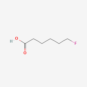 molecular formula C6H11FO2 B1605455 6-Fluorohexanoic acid CAS No. 373-05-7