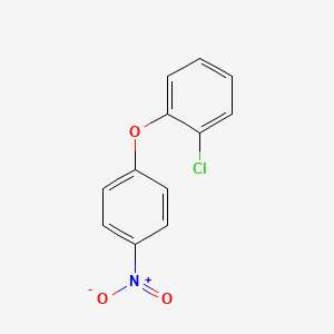 molecular formula C12H8ClNO3 B1605464 1-氯-2-(4-硝基苯氧基)苯 CAS No. 2091-61-4