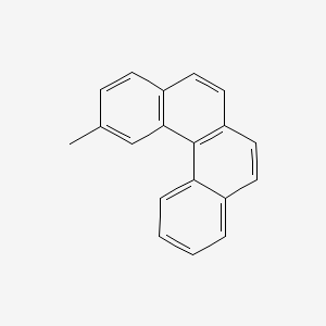 molecular formula C19H14 B1605468 2-Methylbenzo(c)phenanthrene CAS No. 2606-85-1