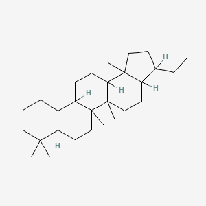 molecular formula C29H50 B1605469 A'-Neo-30-norgammacerane CAS No. 3258-87-5