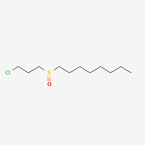molecular formula C11H23ClOS B1605471 3-Chloropropyl octyl sulfoxide CAS No. 3569-57-1